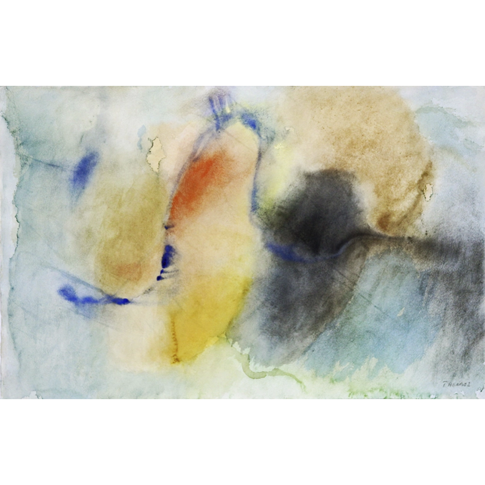 Thomaz Ianelli - Sem título. Aquarela sobre papel, 38x57 cm, 1992