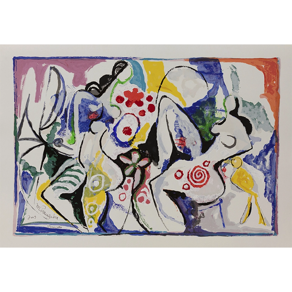 Martins de Porangaba - Variações. Serigrafia e acrílica sobre papel, 70x100 cm, 2009