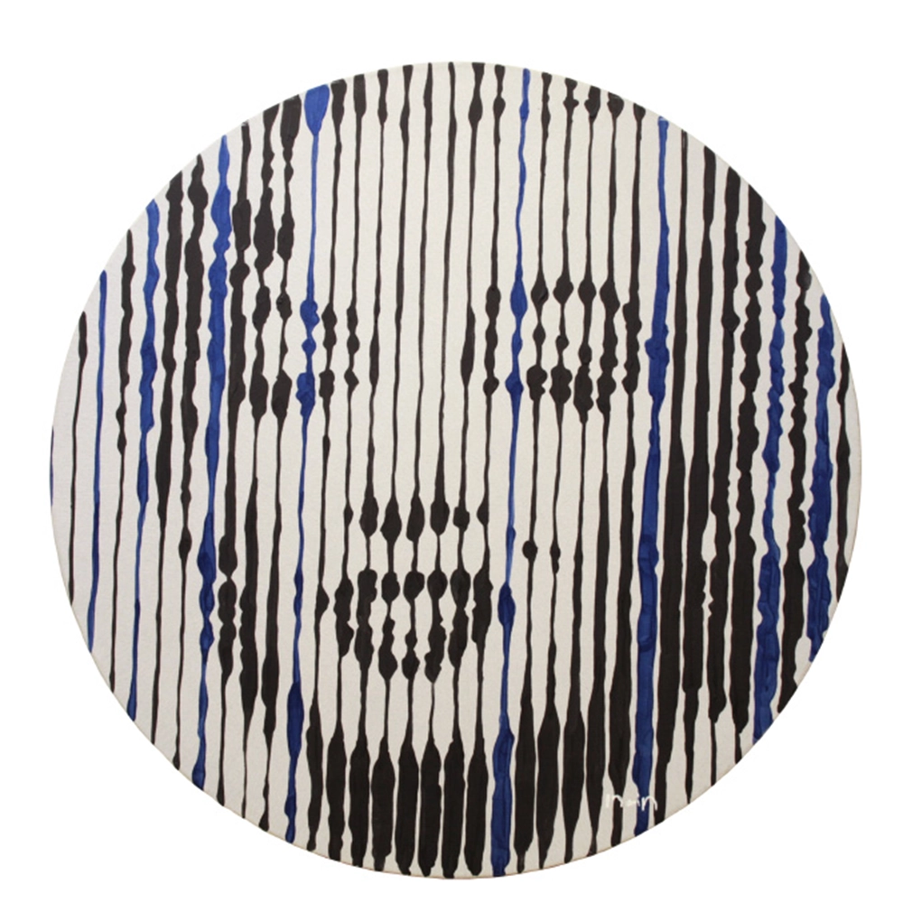Marcos Marin - Marilyn Monroe. Acrílica sobre tela, 100 cm diâmetro, 2010