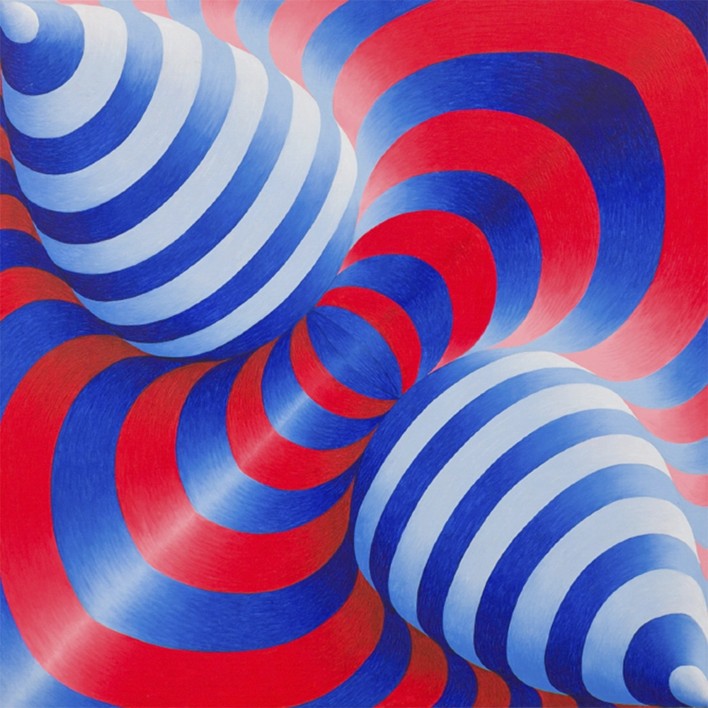 Yuli Geszti - Sem título. Acrílica sobre tela, 100x100 cm, 2017