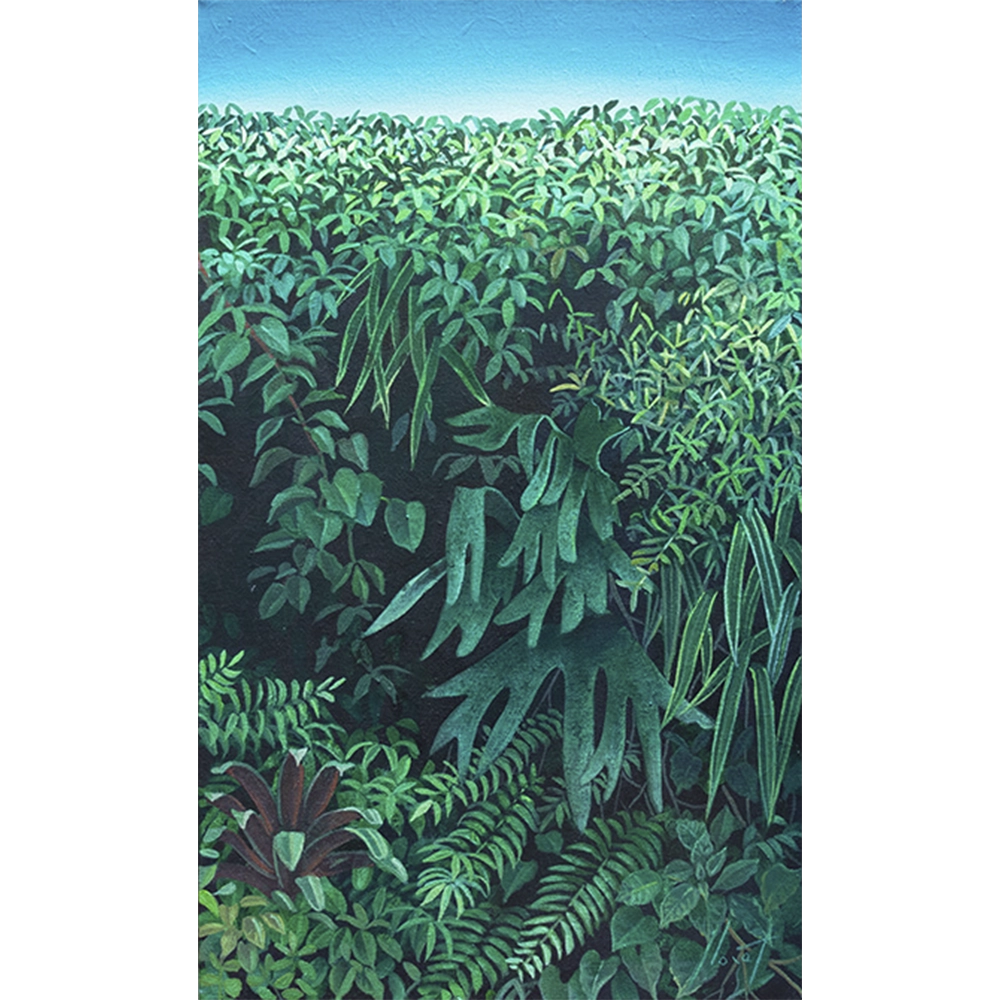 Alejandro Lloret - Sem título. Óleo sobre tela, 50x30 cm, 2023.