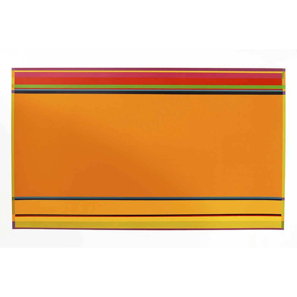 Gonçalo Ivo - Tissu D'Afrique 24-25. Serigrafia, 75x110.