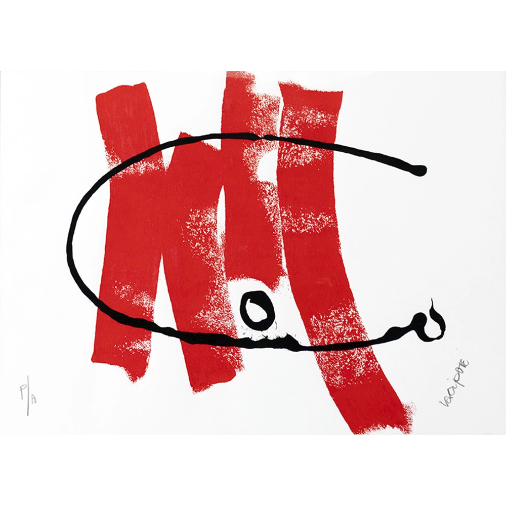 Caciporé Torres - Sem título P.A. Serigrafia, 60x80 cm.