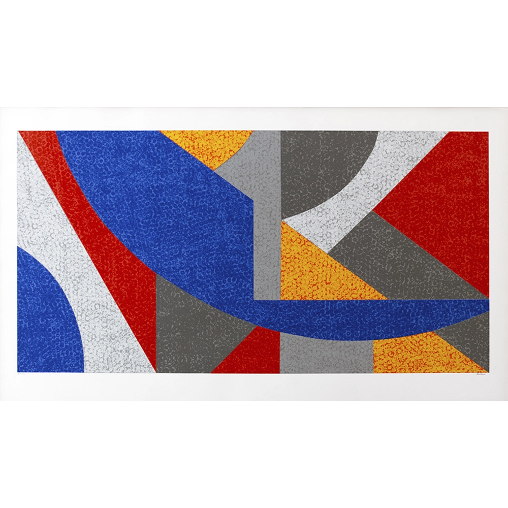 Claudio Tozzi - Geométrico P.A. - 4/5. Serigrafia, 59x102 cm, S.D., A.C.I.D