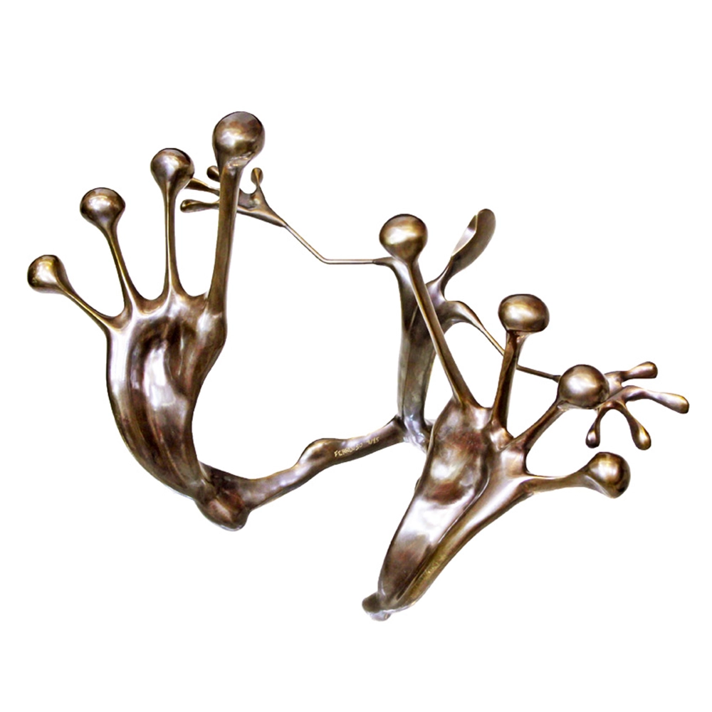 Fernando Cardoso - Árvore - 13/15. Bronze Patinado, 52x27x36 cm,  2011.