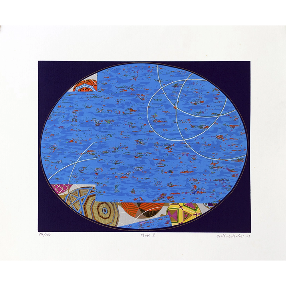 Kazuo Wakabayashi - Mari II P.I. Serigrafia, 50x70 cm, 2003.