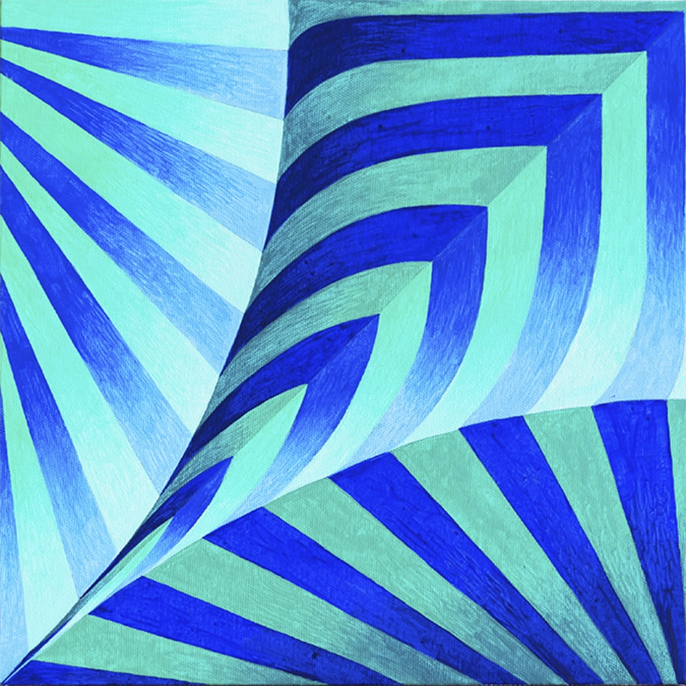 Yuli Geszti - Sem título. Acrilica sobre tela, 30x30 cm, 2026