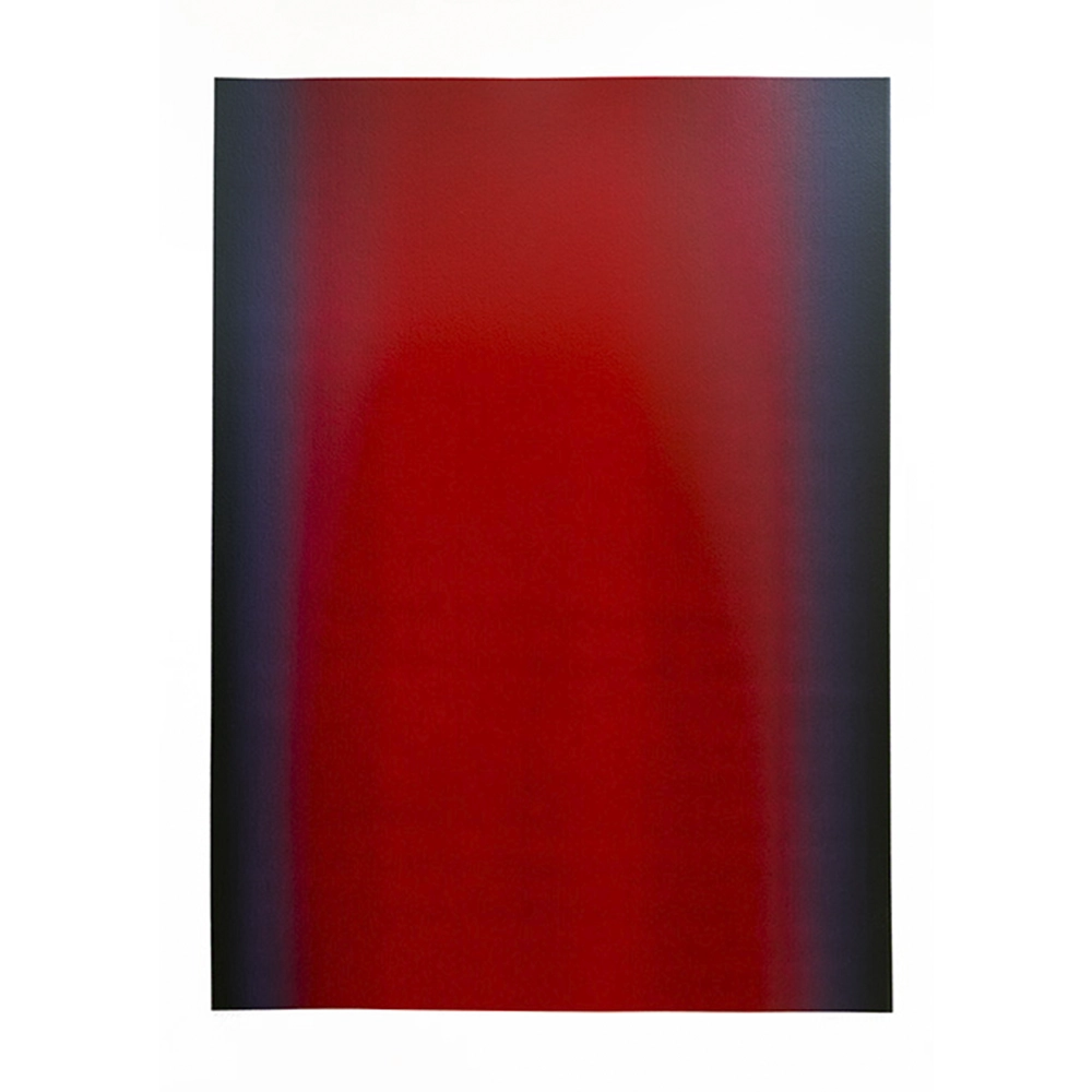 Arcangelo Ianelli -Série  Vibrações 58/75 - Vermelho. Serigrafia, 100x70 cm, 1999.