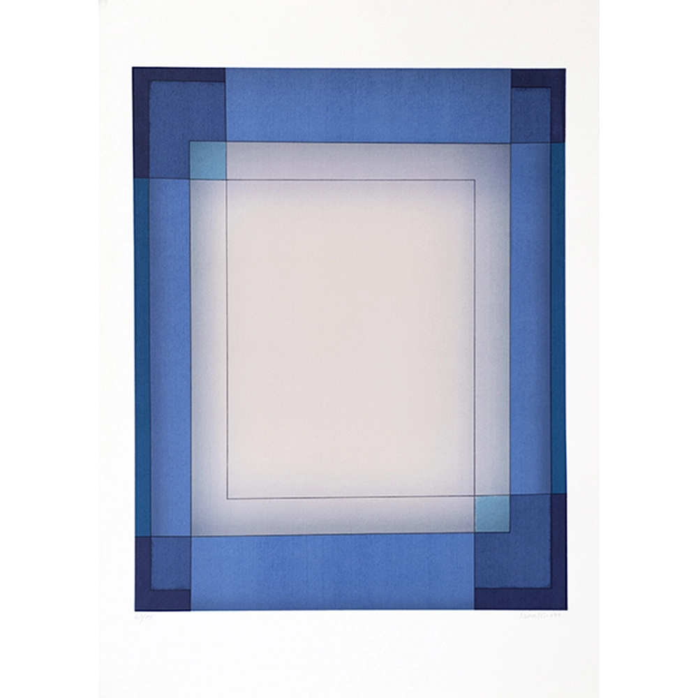 Arcangelo Ianelli - Sem título 73/75. Serigrafia, 100x70 cm, 2000.