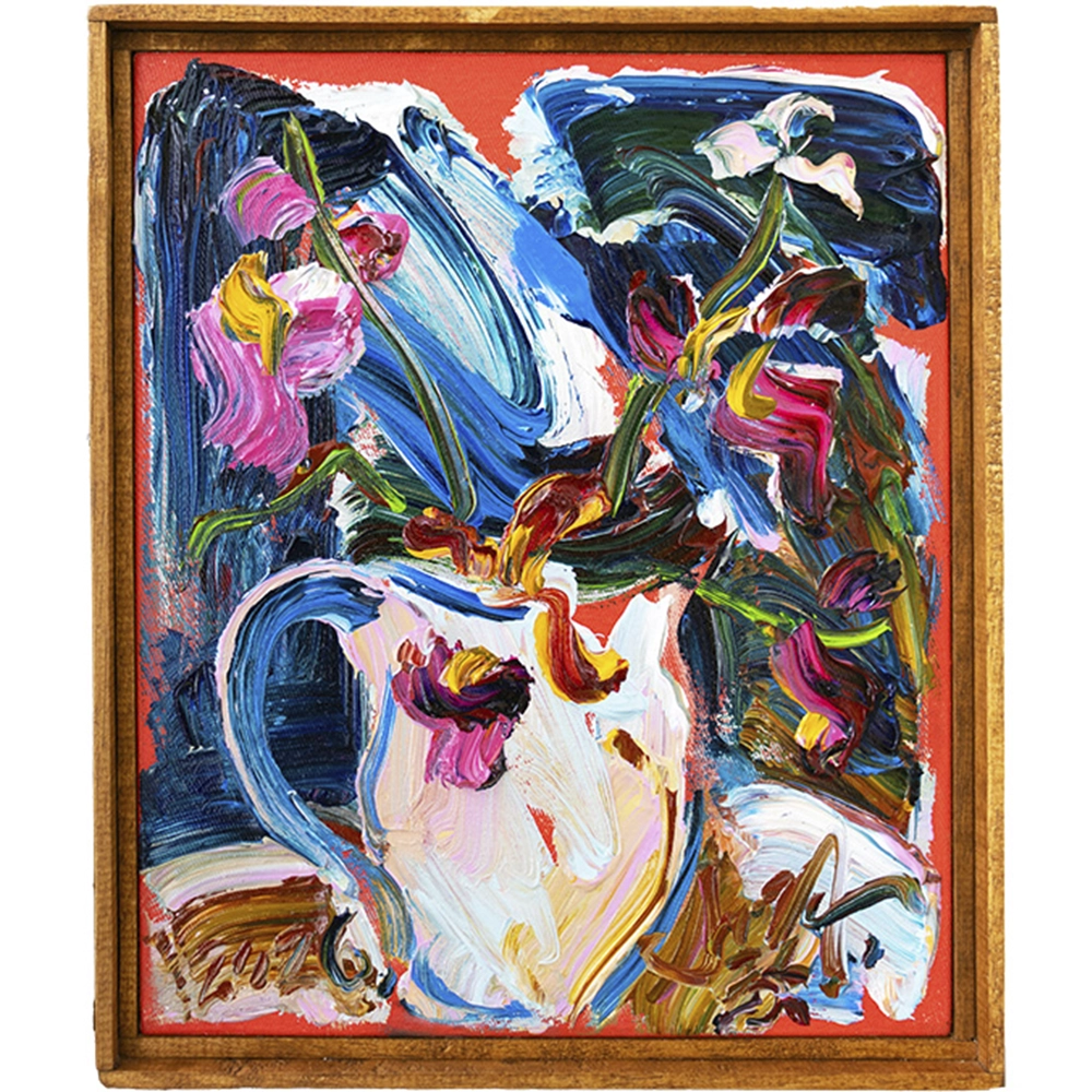 Sou Kit Gom - Série primavera II. Acrílica sobre tela, 30x25 cm, 2026