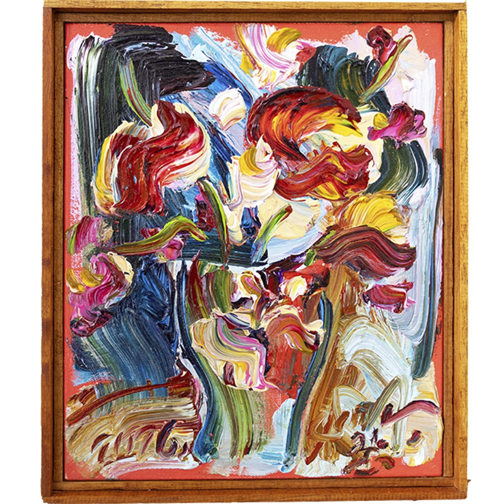 Sou Kit Gom - Série primavera VII. Acrílica sobre tela, 30x25 cm, 2026