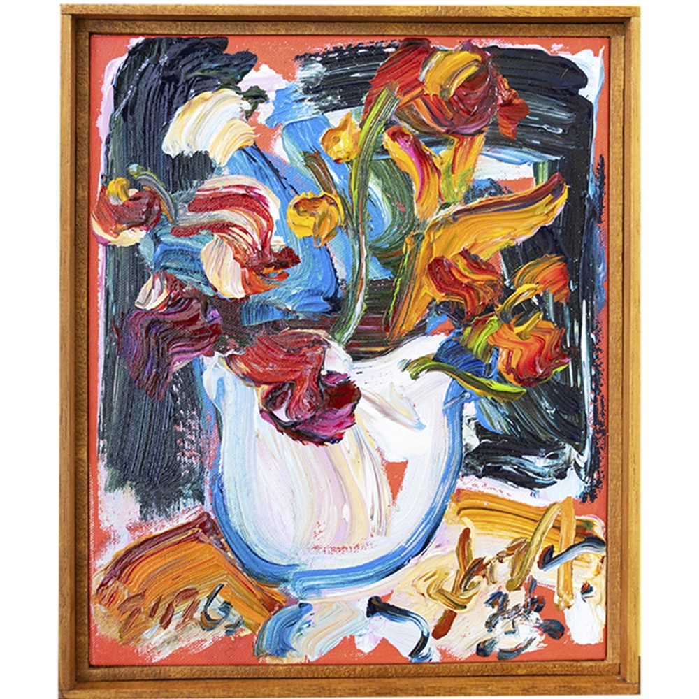 Sou Kit Gom - Série primavera XII. Acrílica sobre tela, 30x25 cm, 2026