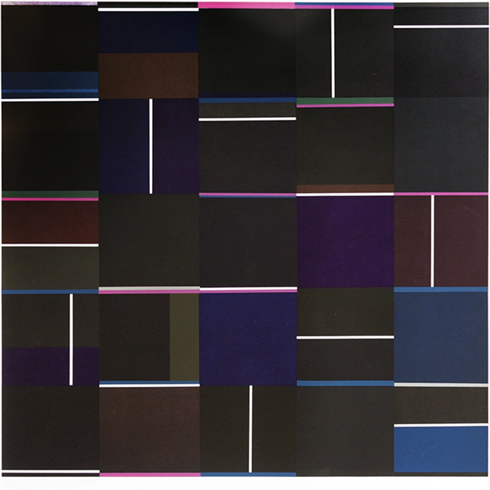 Gonçalo Ivo - Composição 22/25. Serigrafia, 110x110 cm.