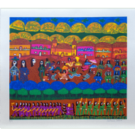 Antonio Poteiro - Pernambuco 90/120. Serigrafia, 72x81 cm