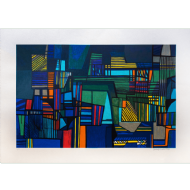 Roberto Burle Marx - Sem título x/80. Serigrafia, 70x100 cm