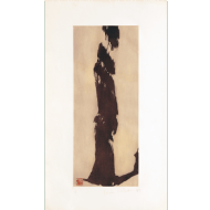 Tomie Ohtake -Sem título P.E. Gravura em metal, 78x46 cm, 1989