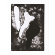 Tomie Ohtake - Sem título P.A. Gravura em metal, 79x54 cm, 2008