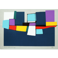 Silvio Oppenheim - Sem título x/100. Serigrafia, 70x100 cm, 2012