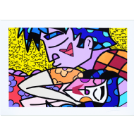Romero Britto - Sleep Well II x/300. Serigrafia, 50x70 cm, 2013