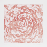 Paulo Von Poser - Rosa P.E. Gravura em metal, 39x39 cm, 2011