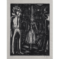 Oswaldo Goeldi - Ilustração para o livro Lições de Abismo 3/12. Xilogravura, 23x19 cm