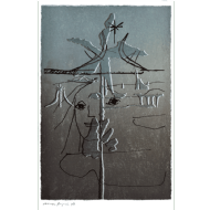 Gershon Knispel & Oscar Niemeyer - Série Por um mundo melhor 4/6. Serigrafia, 120x80 cm