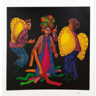 Mario Gruber - Fantasiado 95/100. Serigrafia, 60x59 cm