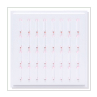 Luis Tomasello - Atmosphere chromoplastique 1025 3/40. Madeira, 39x39 cm, 2013