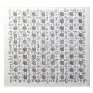 Leon Ferrari - Série direções 44/100. Serigrafia, 70x70 cm