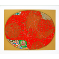 Kazuo Wakabayashi - Temari x/120. Serigrafia, 62x76 cm, 2008