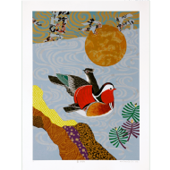 Kazuo Wakabayashi - Verão x/100. Serigrafia, 80x60 cm, 2016