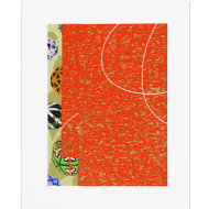 Kazuo Wakabayashi - Temari x/100. Serigrafia, 60x50 cm, 2013