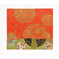 Kazuo Wakabayashi - Temari x/100. Serigrafia, 47x50 cm, 2009