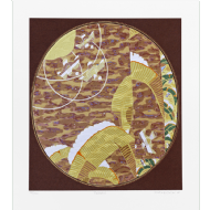 Kazuo Wakabayashi - Pássaros x/100. Serigrafia, 58x50 cm, 2008