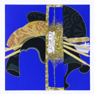 Kazuo Wakabayashi - Kanzashi x/100. Serigrafia, 60x60 cm, 2013