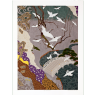 Kazuo Wakabayashi - Inverno x/100. Serigrafia, 80x60 cm, 2016