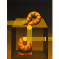 Julio Le Parc - Sem título 4 63/92. Pochoir, 65x50 cm