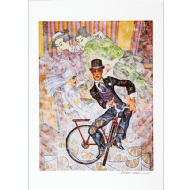 Juarez Machado - Segundo casamento P.A. Serigrafia, 70x50 cm