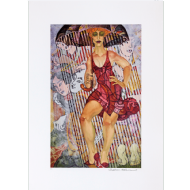 Juarez Machado - Filha da chuva P.A. Serigrafia, 70x50 cm