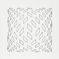 Hercules Barsotti - Sem título P.A. Serigrafia, 50x50 cm