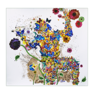 Gilvan Nunes - Fauno 38/60. Serigrafia, 140x150 cm, 2011