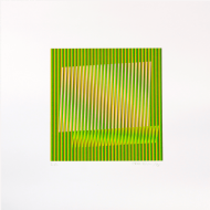 Carlos Cruz-Diez - Sem título E.A. Serigrafia, 48x48 cm, 1998
