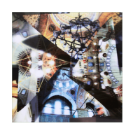 Carlos Vergara - Mesquita III 5/7. Fotografia em 3D de acrílico lenticular, 100x100 cm, 2008