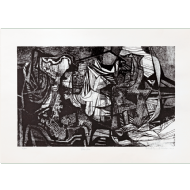 Roberto Burle Marx - Rino Levi 111/200. Litografia, 46x64 cm, 1979