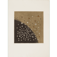 Arthur Luiz Piza - Éclatement tellurien E.A. Gravura em metal, 76x56 cm, 1991