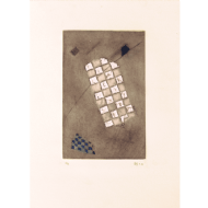 Arthur Luiz Piza - Échelle de Jacob E.A. Gravura em metal, 38x28 cm