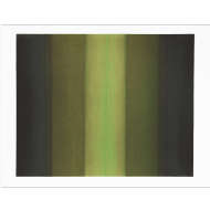 Arcangelo Ianelli - No silêncio da mata x/150. Serigrafia, 70x100 cm, 1992