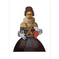 Sônia Menna Barreto - Maria Bonita 44/60. Fine art, 100x70 cm