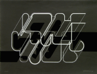 Antonio Lizárraga - Sem título 8/25. Serigrafia, 66x85 cm, 1974