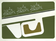 Antonio Lizárraga - Sem título 4/25. Serigrafia, 50x70 cm